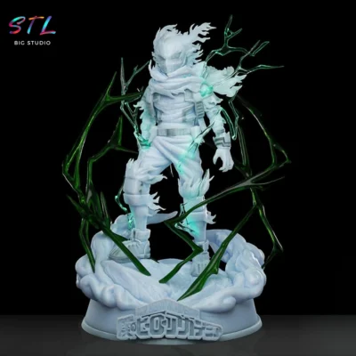 boku no hero stl deku vigilante figura impresion 3d