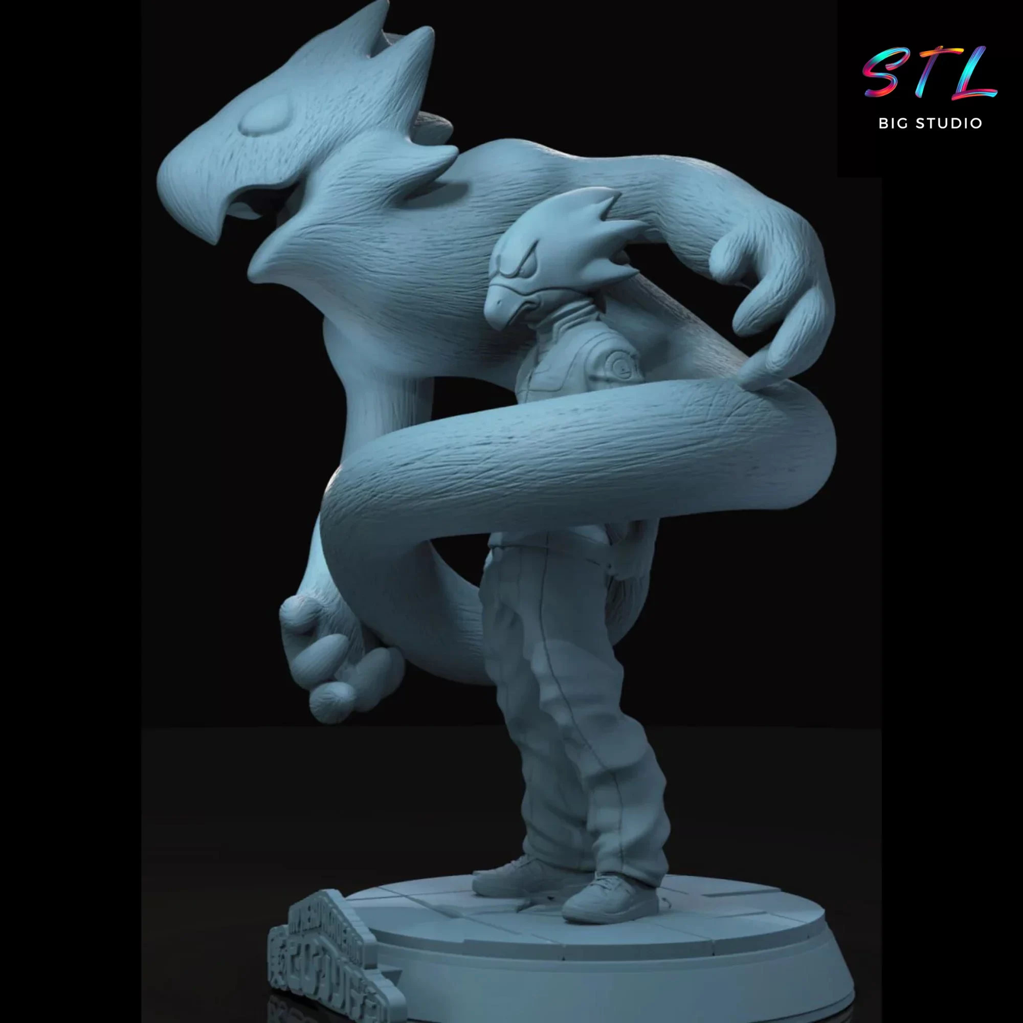 boku no hero stl fumikage tokoyami impresion 3d boku no hero stl fumikage tokoyami impresion 3d