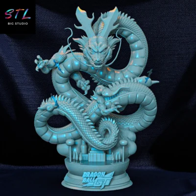 bola de dragon gt stl shenlong definitivo impresion 3d