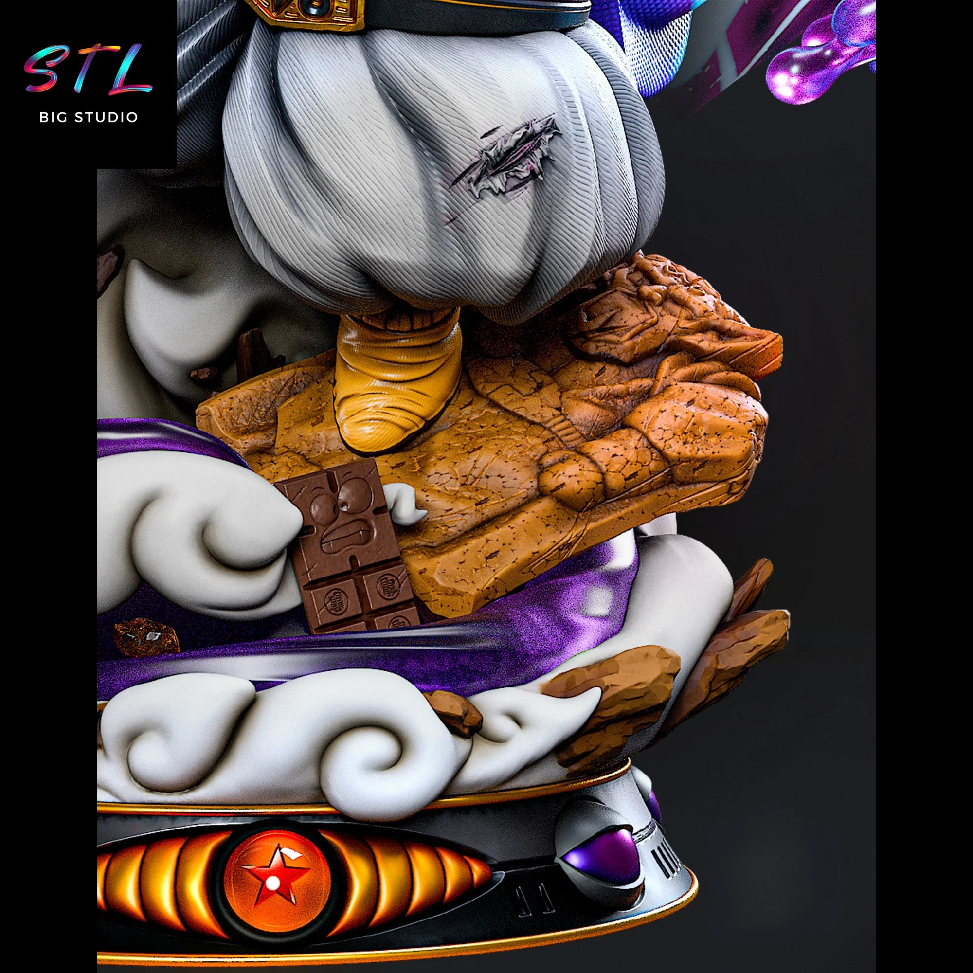 bola de dragon stl majin buu para impresion 3d bola de dragon stl majin buu para impresion 3d