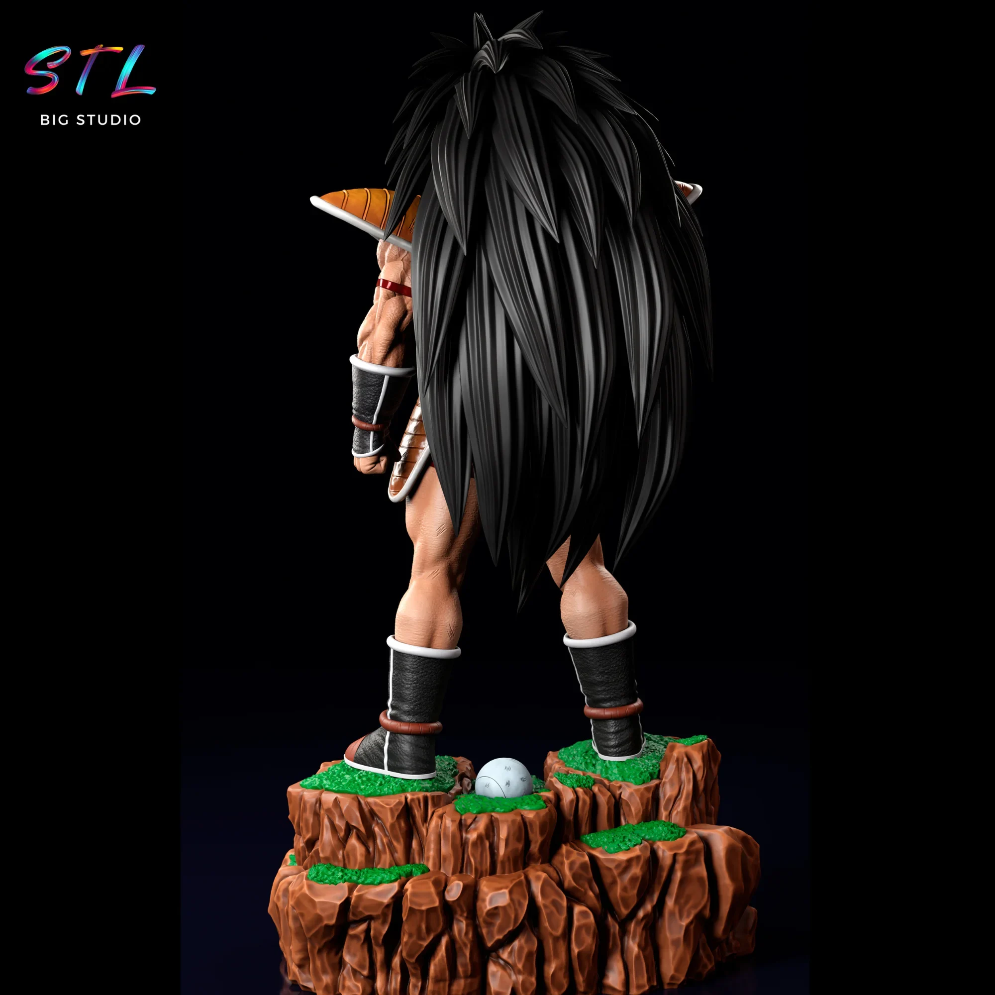 bola de dragon stl raditz impresion 3d bola de dragon stl raditz impresion 3d