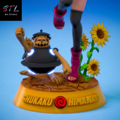 boruto stl himawari uzumaki impresion 3d