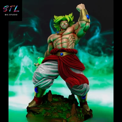 broly stl dragon ball impresion 3d