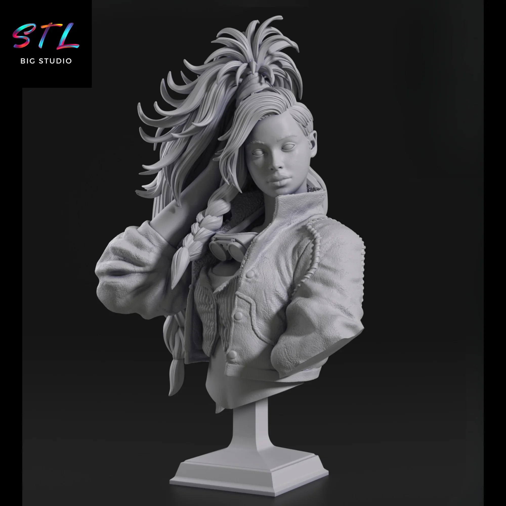 busto gemma stl monster hunter wilds impresion 3d busto gemma stl monster hunter wilds impresion 3d