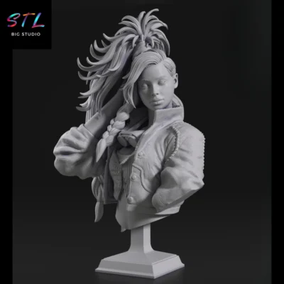 busto gemma stl monster hunter wilds impresion 3d