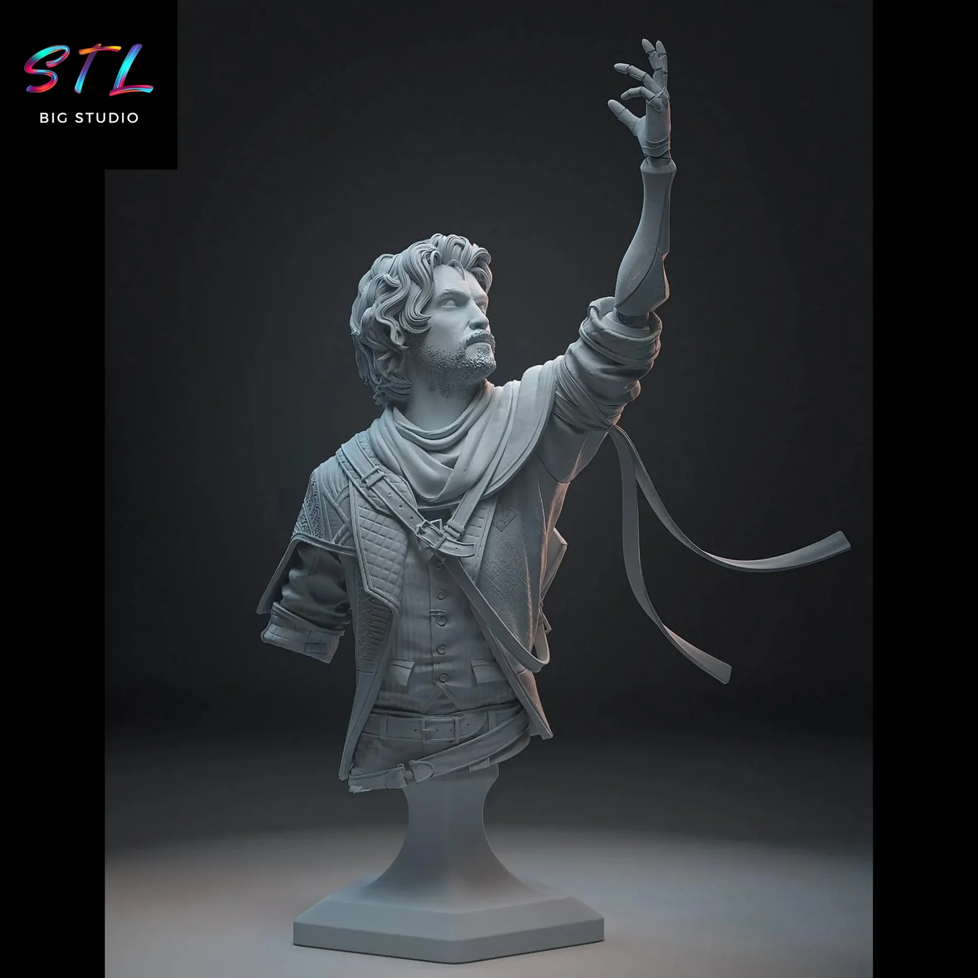 busto gustave stl clair obscur expedition 33 impresion 3d busto gustave stl clair obscur expedition 33 impresion 3d