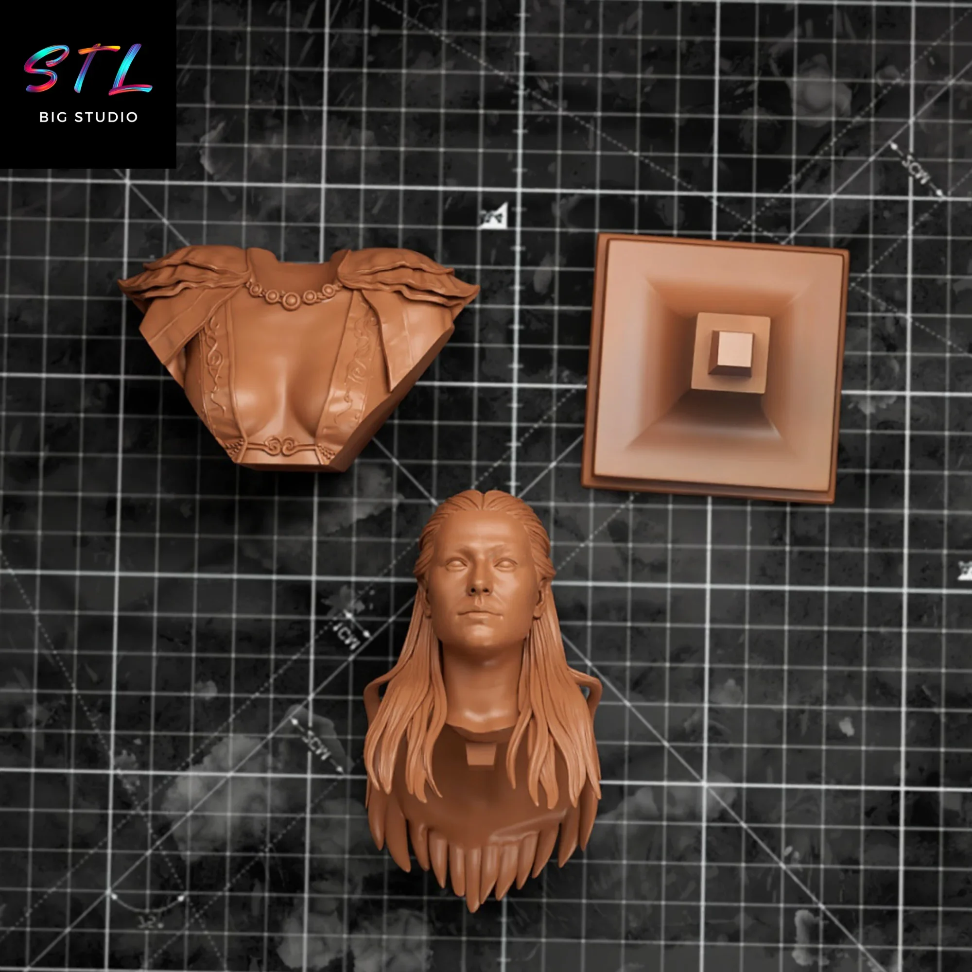 busto rhaenyra stl impresion 3d house of the dragon busto rhaenyra stl impresion 3d house of the dragon