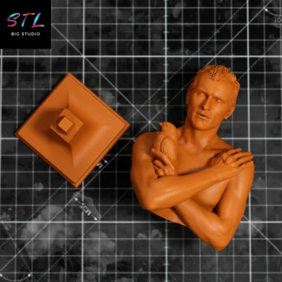 busto roy batty stl impresion 3d blade runner