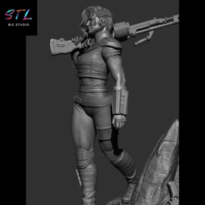 cara dune stl star wars figura impresion 3d