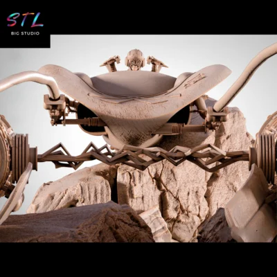 carrera vainas stl star wars anakin impresion 3d