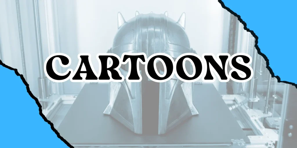 cartoons stl 3d-druck