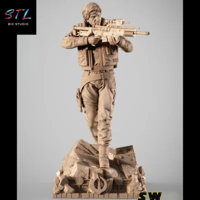 cassian andor stl star wars impresion 3d