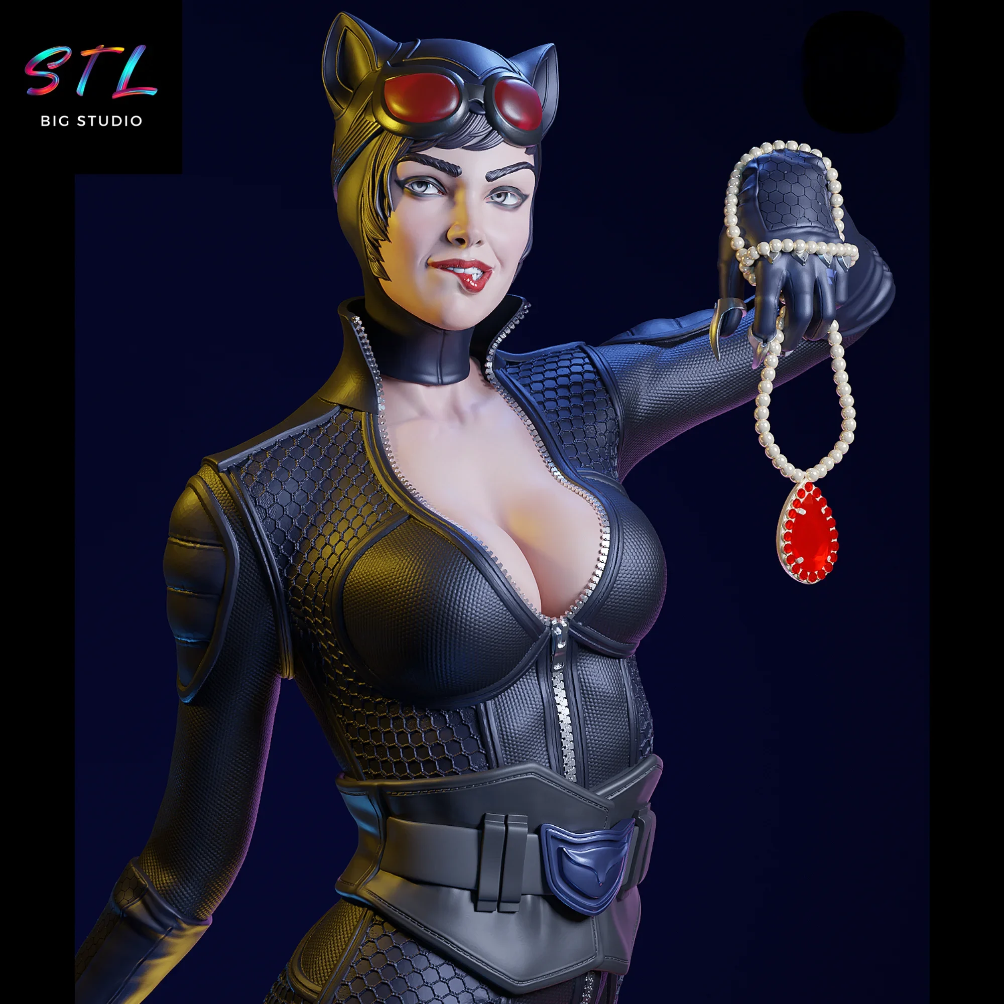 catwoman stl dc comics figura impresion 3d catwoman stl dc comics figura impresion 3d