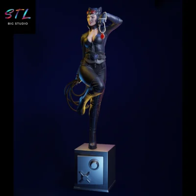 catwoman stl impresion 3d dc comics
