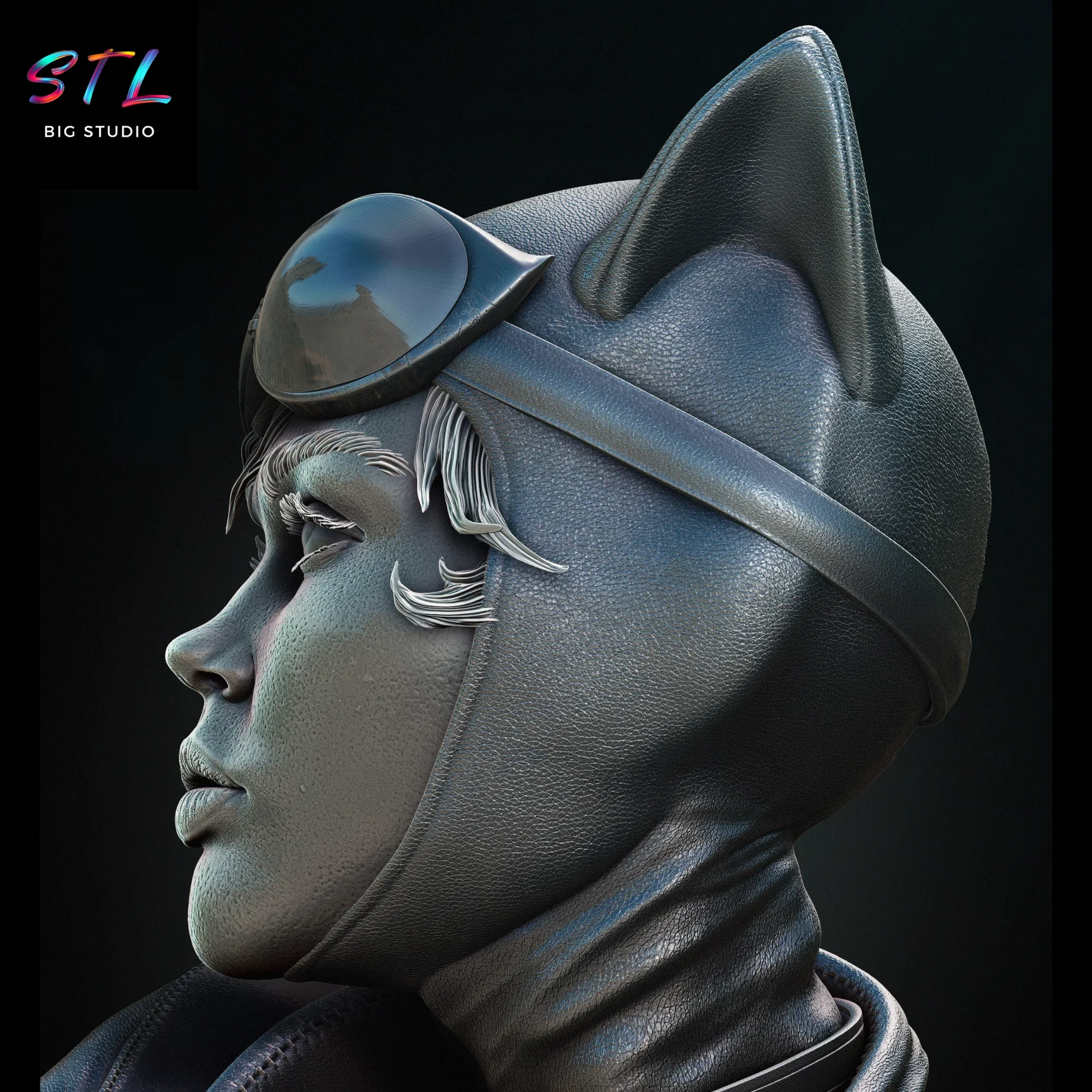 catwoman stl impresion 3d figura dc comics catwoman stl impresion 3d figura dc comics