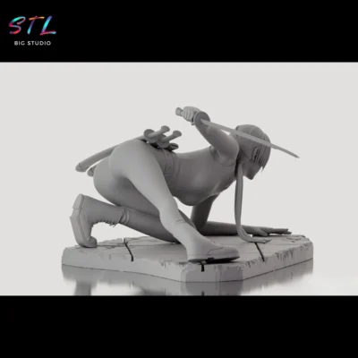 chainsaw man stl quanxi para impresion 3d