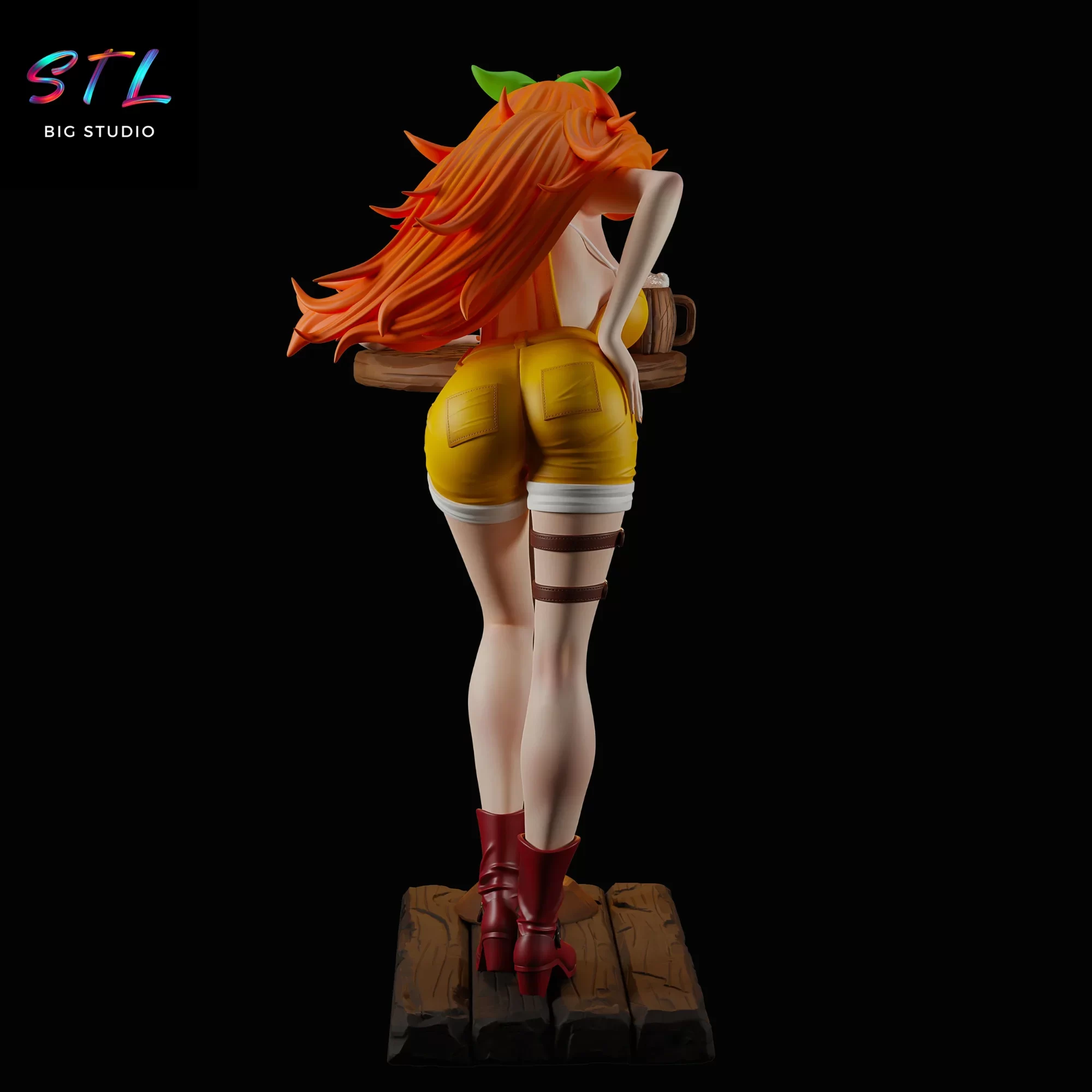 chica anime stl nami imprimir 3d chica anime stl nami imprimir 3d
