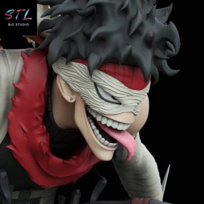 chizome akaguro stl stain my hero academia figura impresion 3d