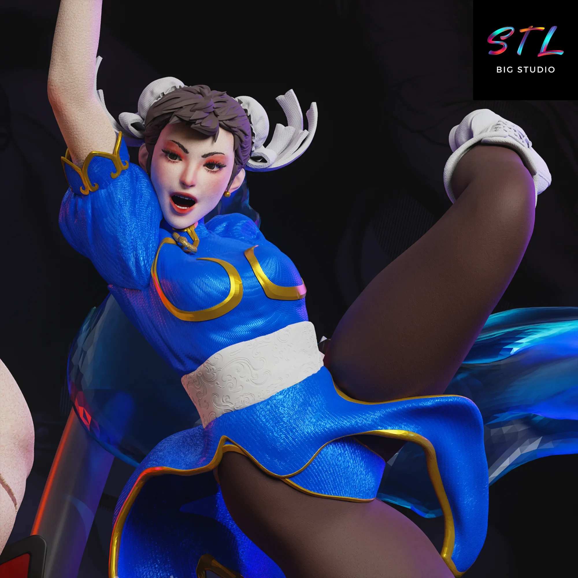 chun li stl street fighter para impresion 3d chun li stl street fighter para impresion 3d