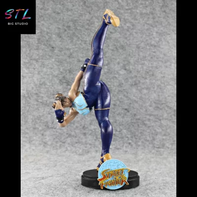 chun li street fighter stl imprimir 3d