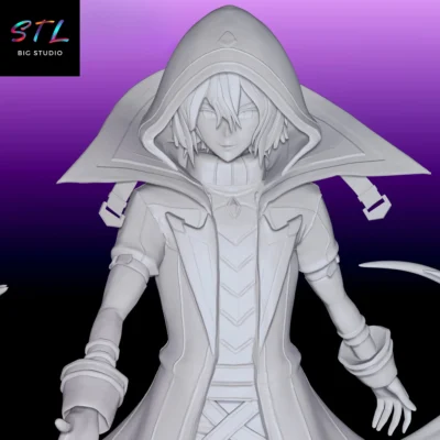 cid kagenou stl figura impresion 3d the eminence in shadow