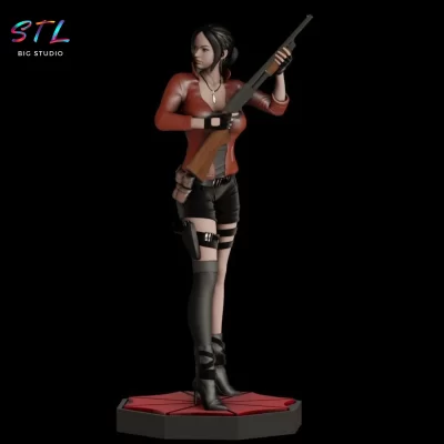 claire redfield stl resident evil impresion 3d