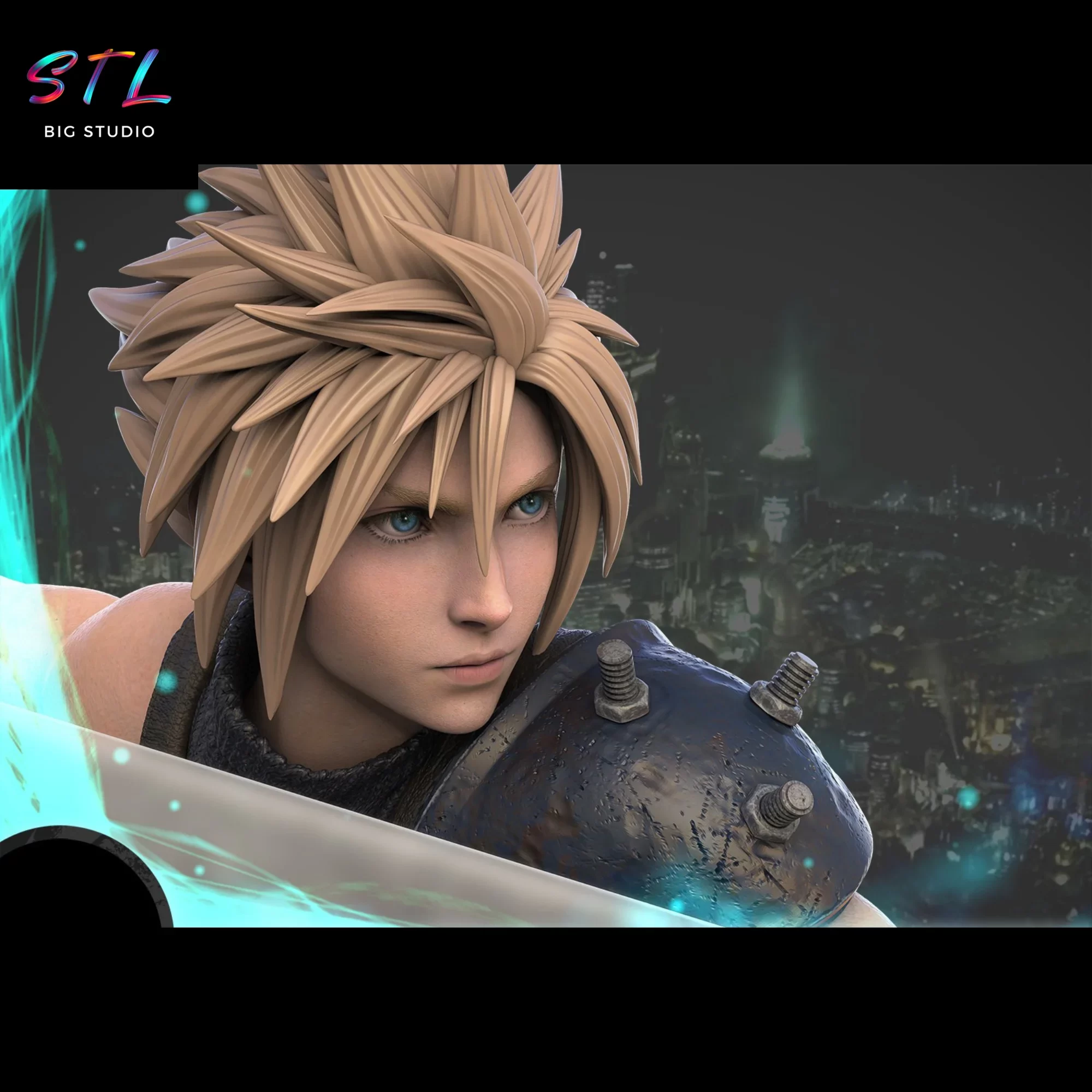 cloud stl final fantasy cloud stl final fantasy