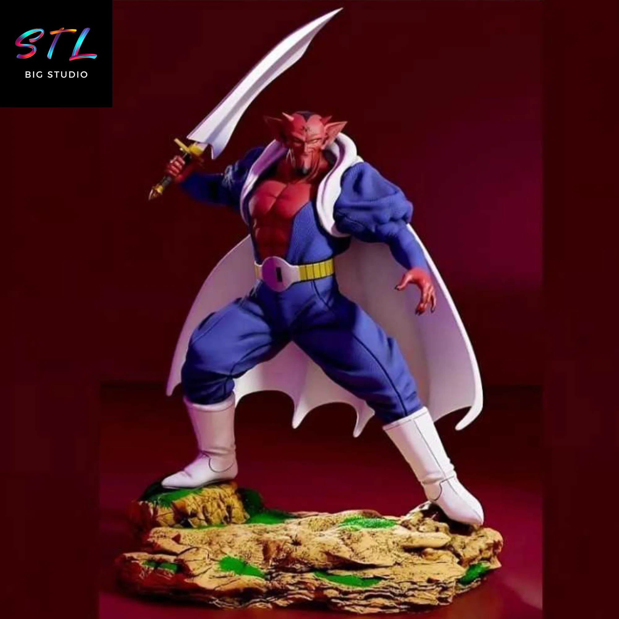 dabura stl impresion 3d figura dragon ball
