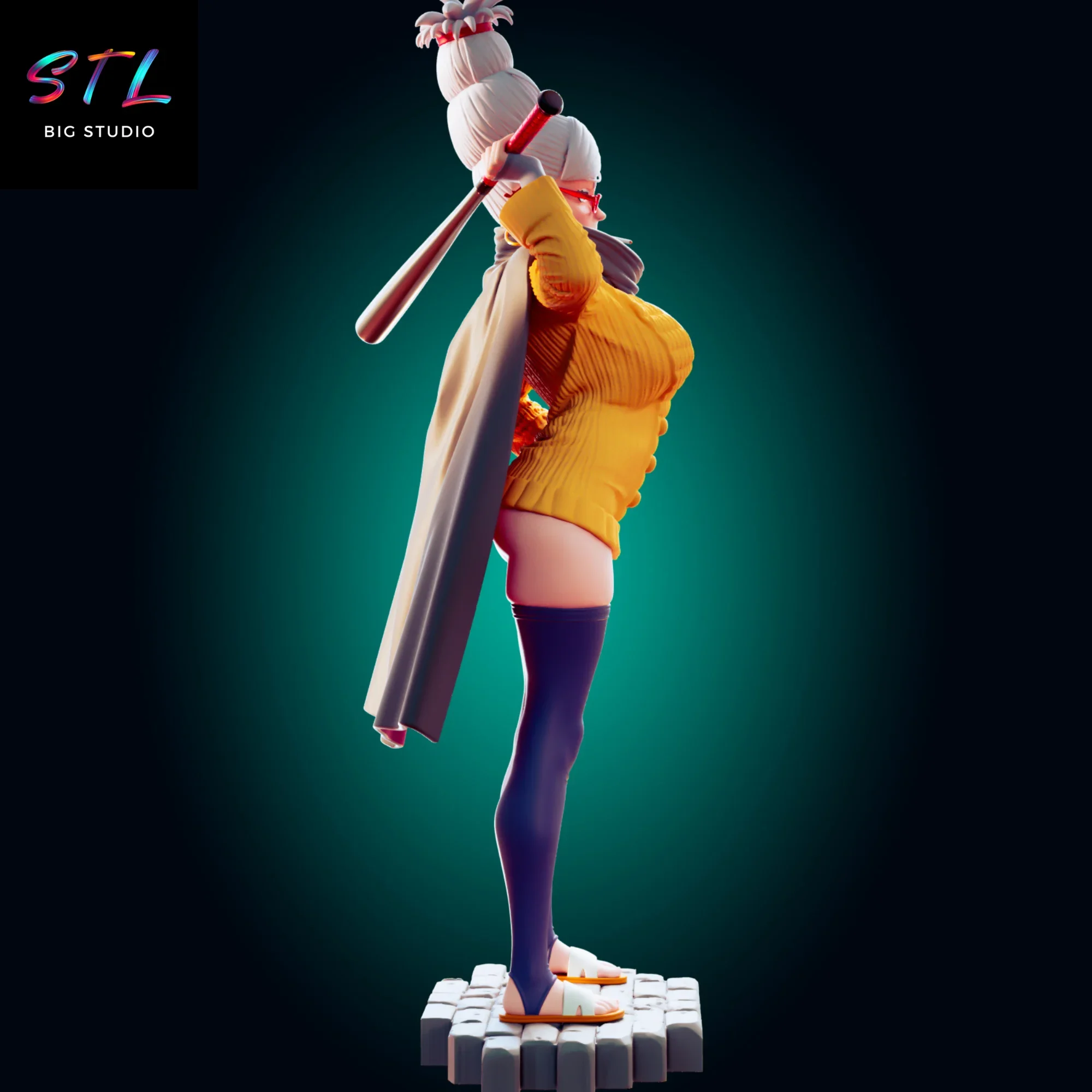 dan da dan stl seiko ayase figura impresion 3d dan da dan stl seiko ayase figura impresion 3d