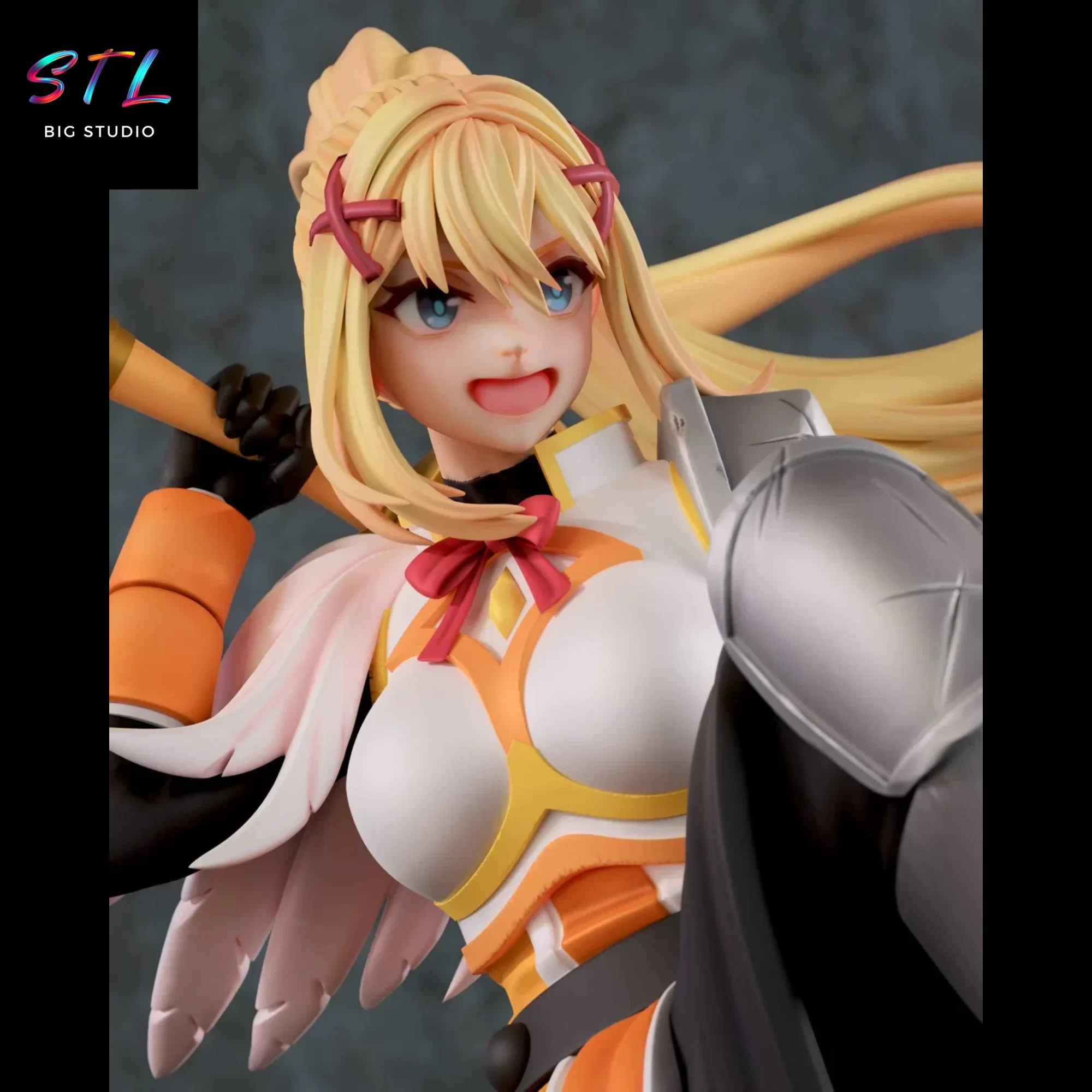 darkness konosuba stl figura impreison 3d anime darkness konosuba stl figura impreison 3d anime