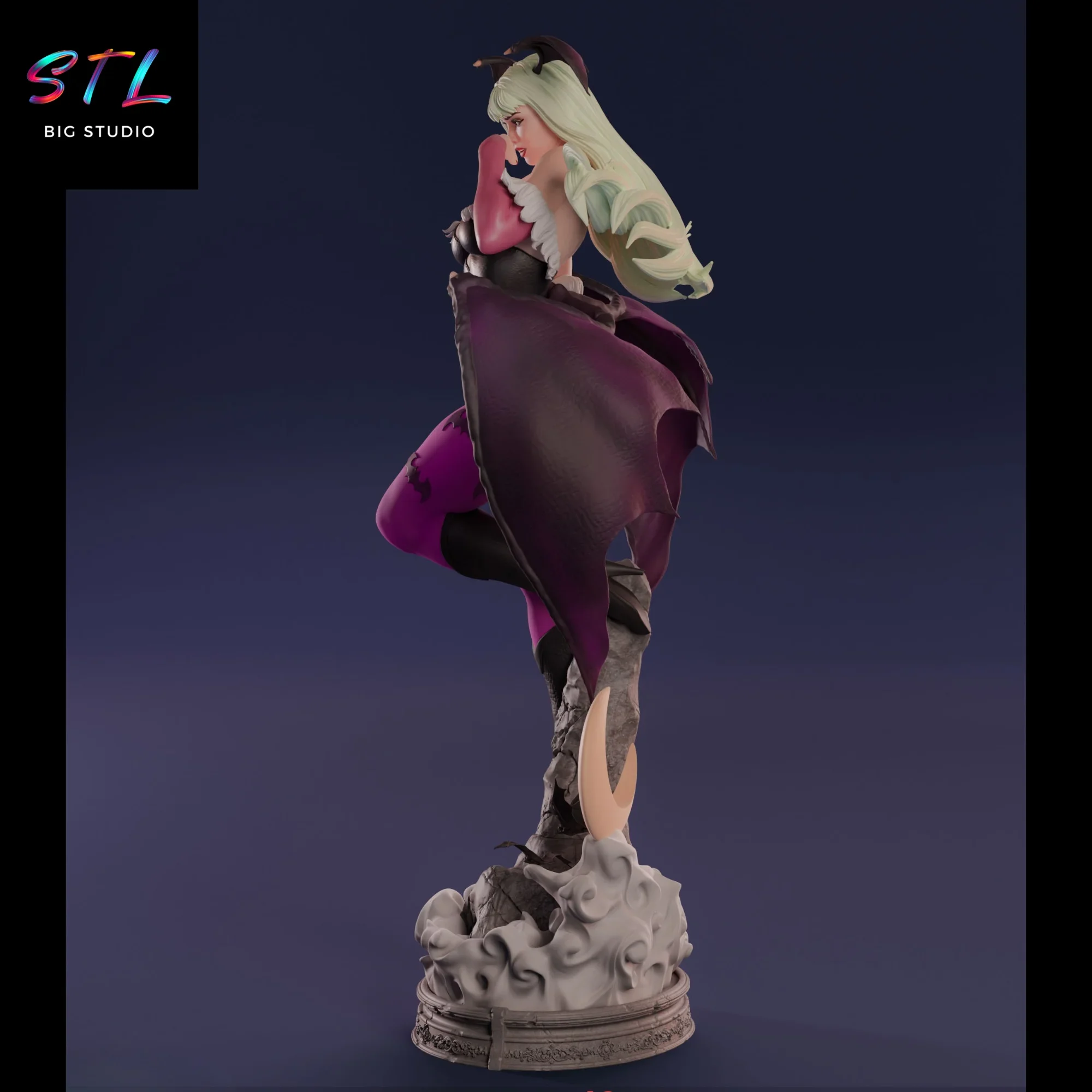 darkstalkers stl morrigan aensland figura para impresion 3d darkstalkers stl morrigan aensland figura para impresion 3d