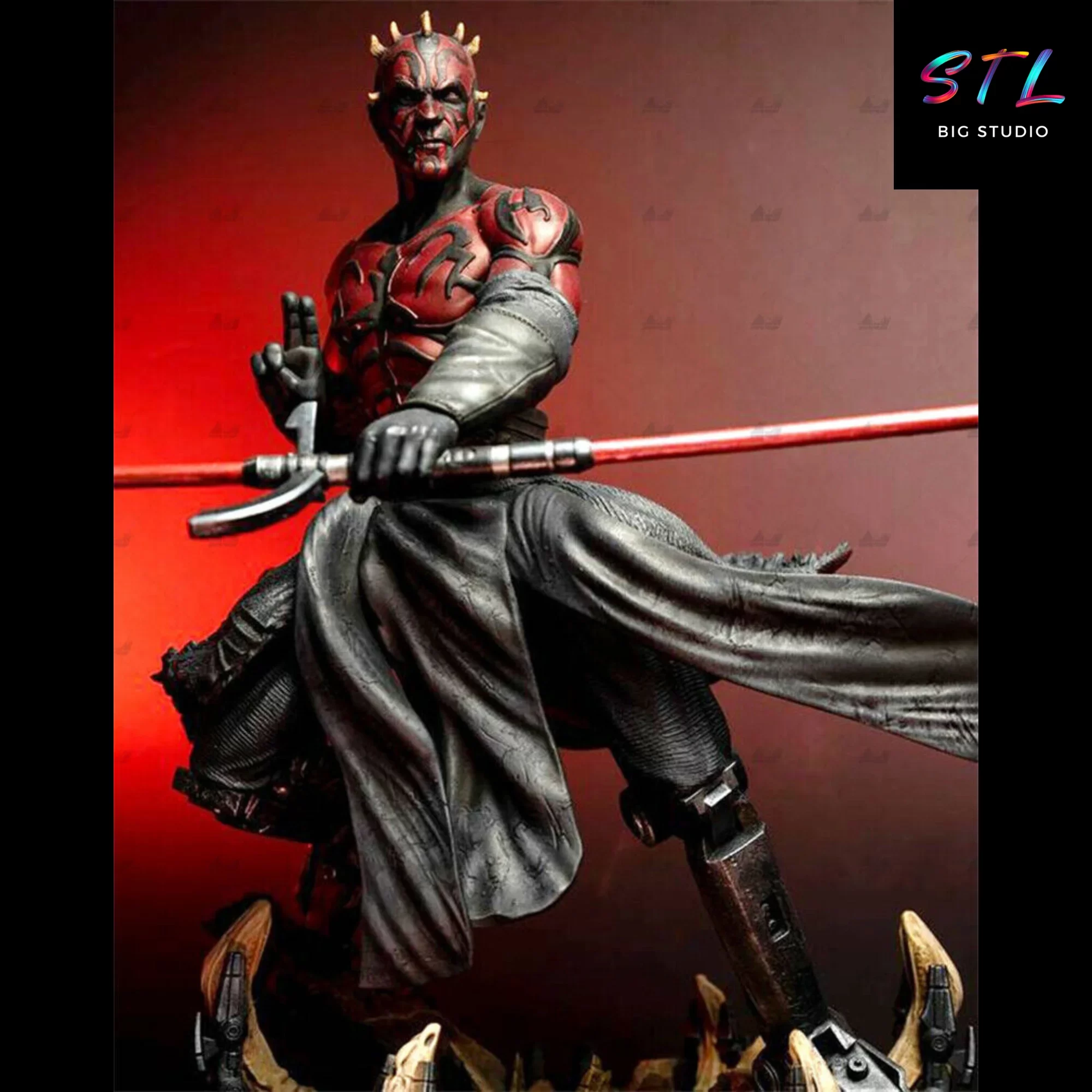 darth maul figura 3d star wars darth maul figura 3d star wars