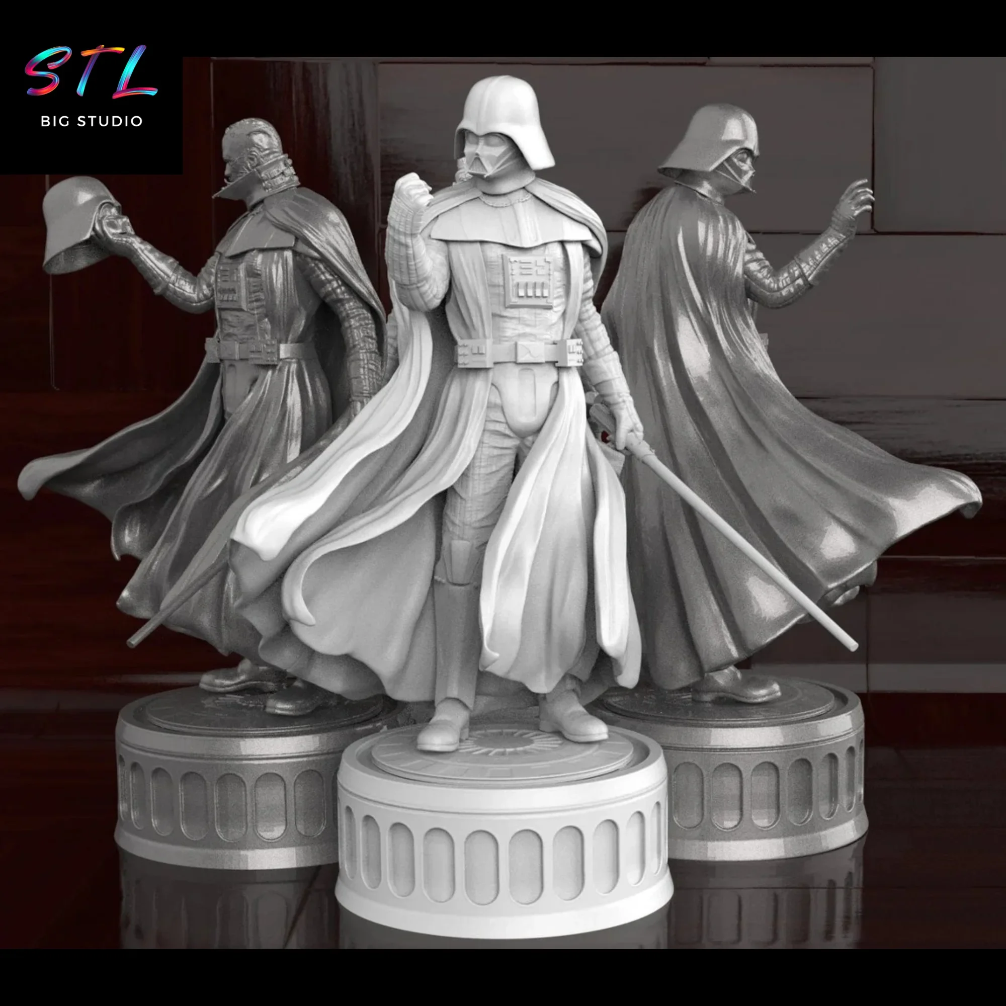 darth vader stl impresion 3d star wars
