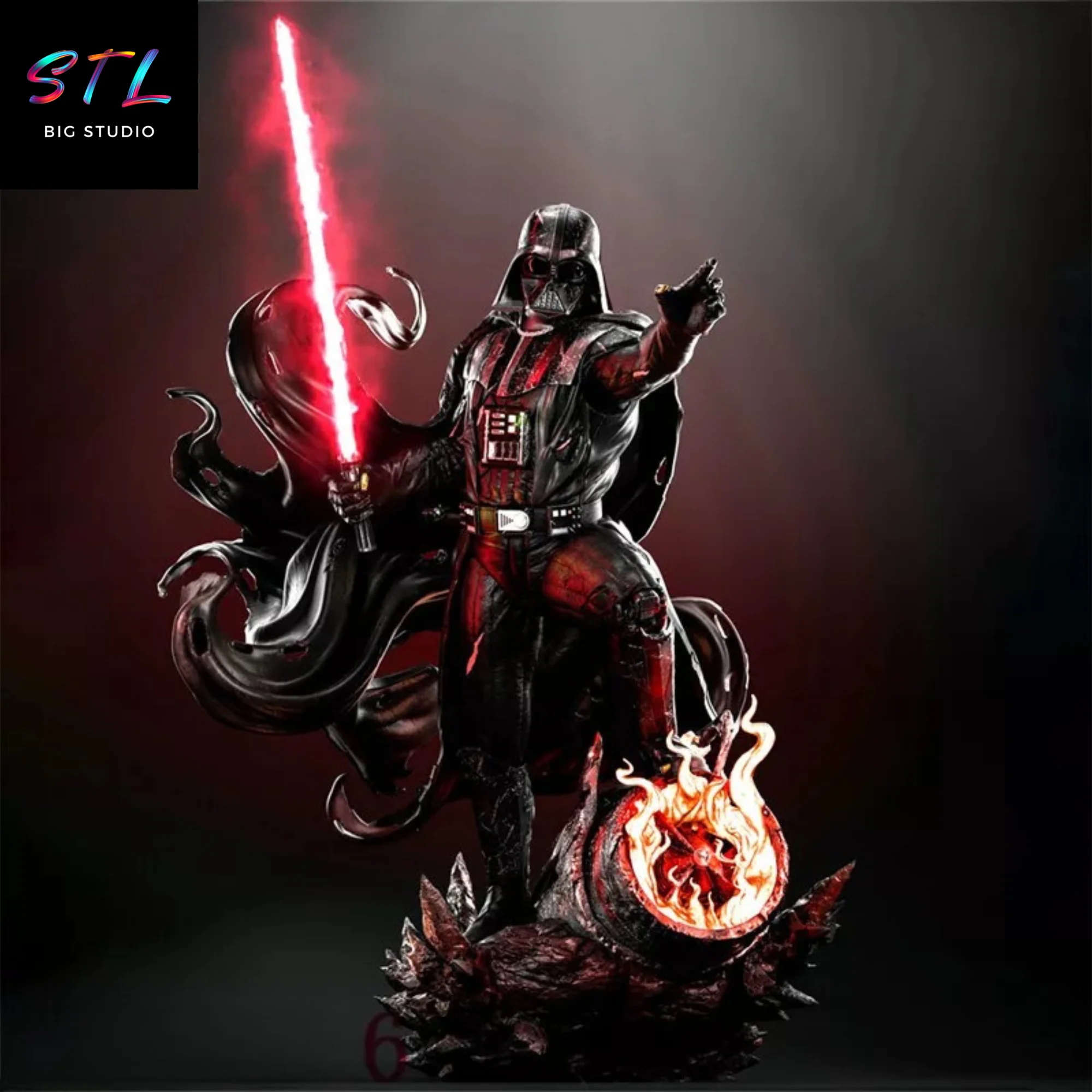 darth vader stl impresion 3d star wars