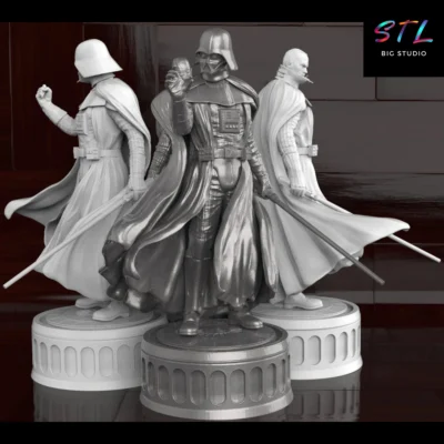 darth vader stl star wars figura impresion 3d