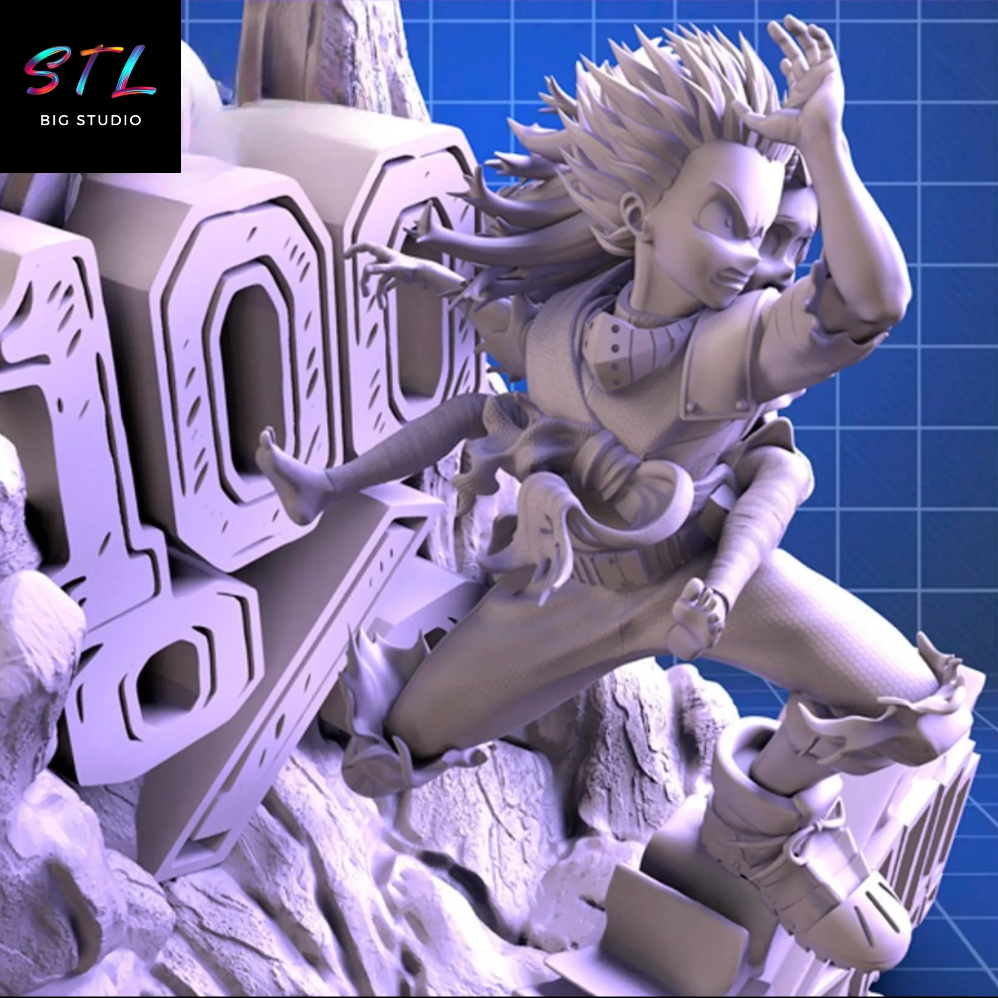 deku y eri stl boku no hero academia diorama impresion 3d deku y eri stl boku no hero academia diorama impresion 3d