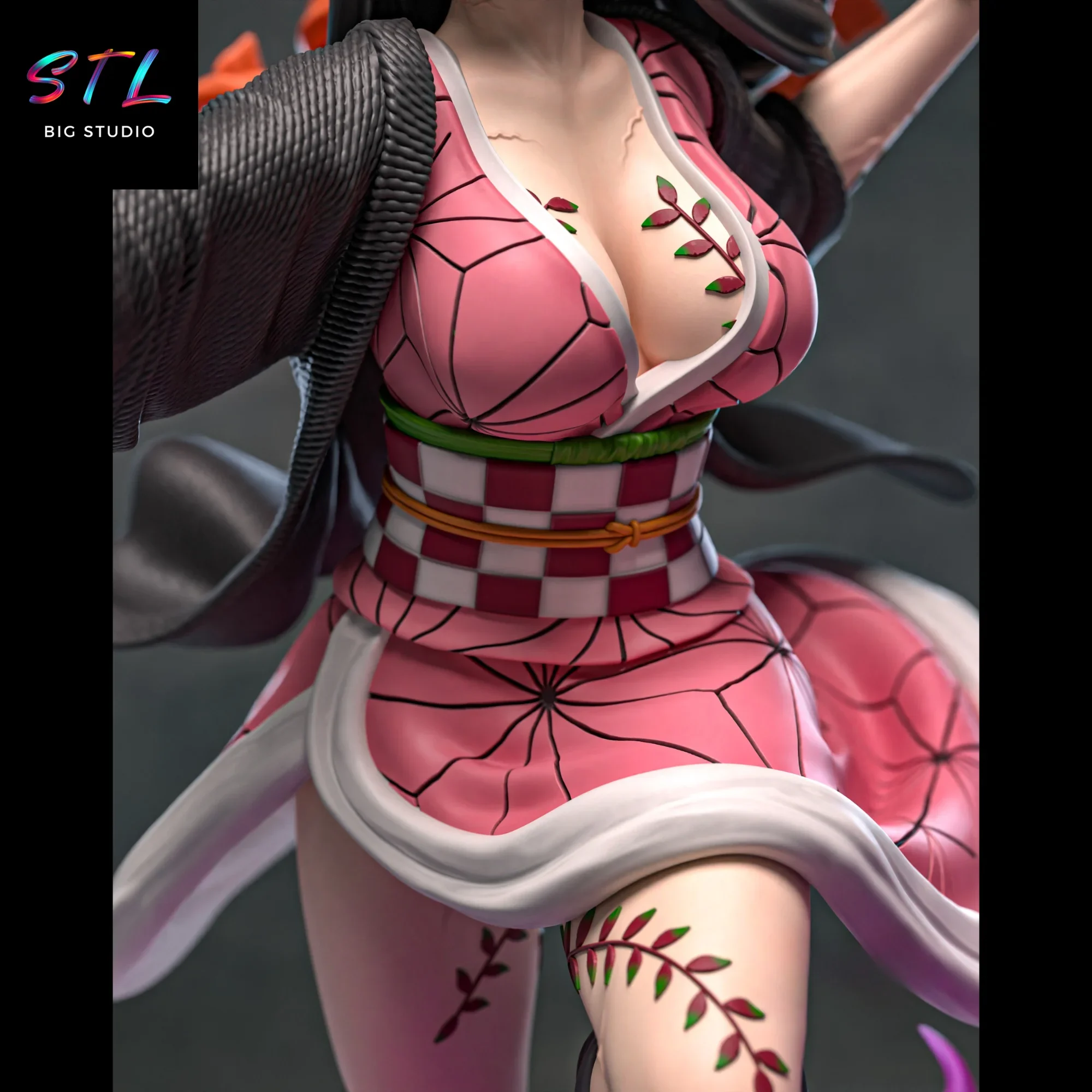 demonio nezuko stl kimetsu no yaiba impresion 3d demonio nezuko stl kimetsu no yaiba impresion 3d