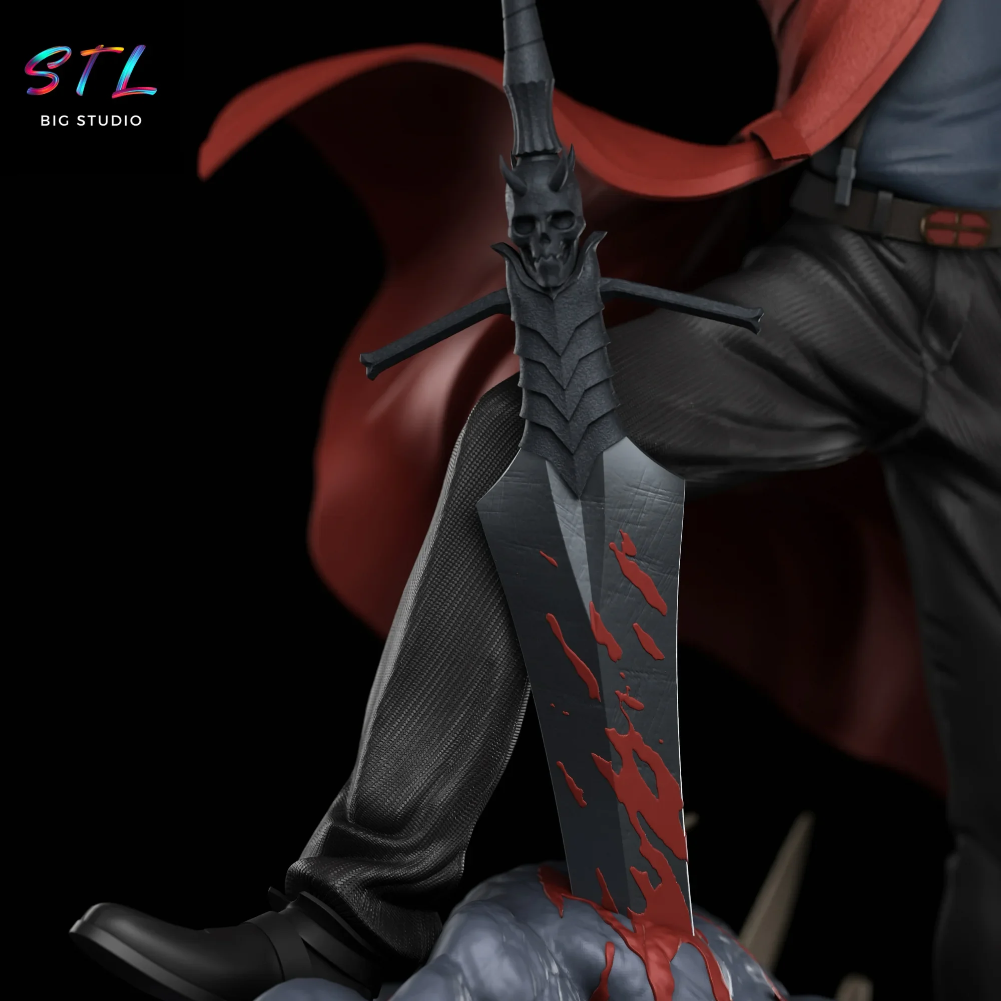 devil may cry stl dante impresion 3d figura devil may cry stl dante impresion 3d figura
