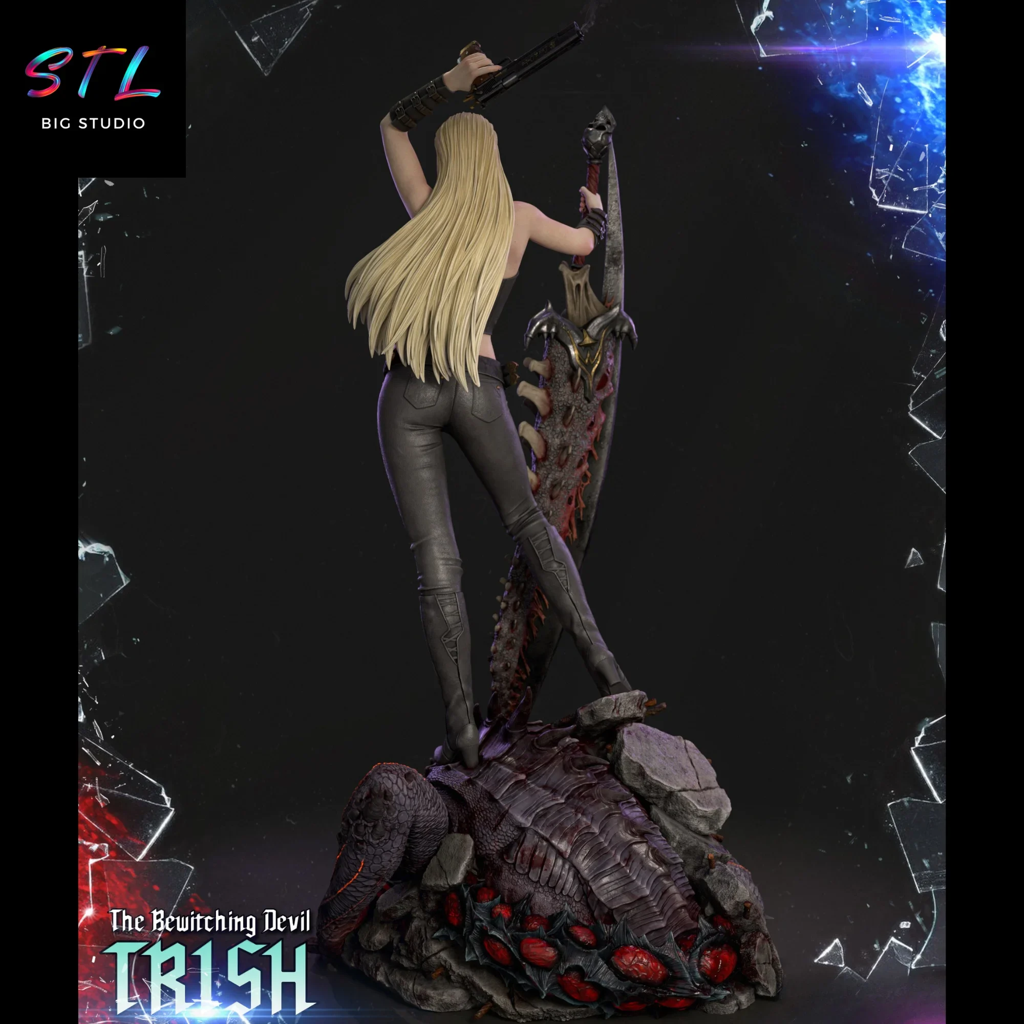 devil may cry stl trish para impresion 3d devil may cry stl trish para impresion 3d
