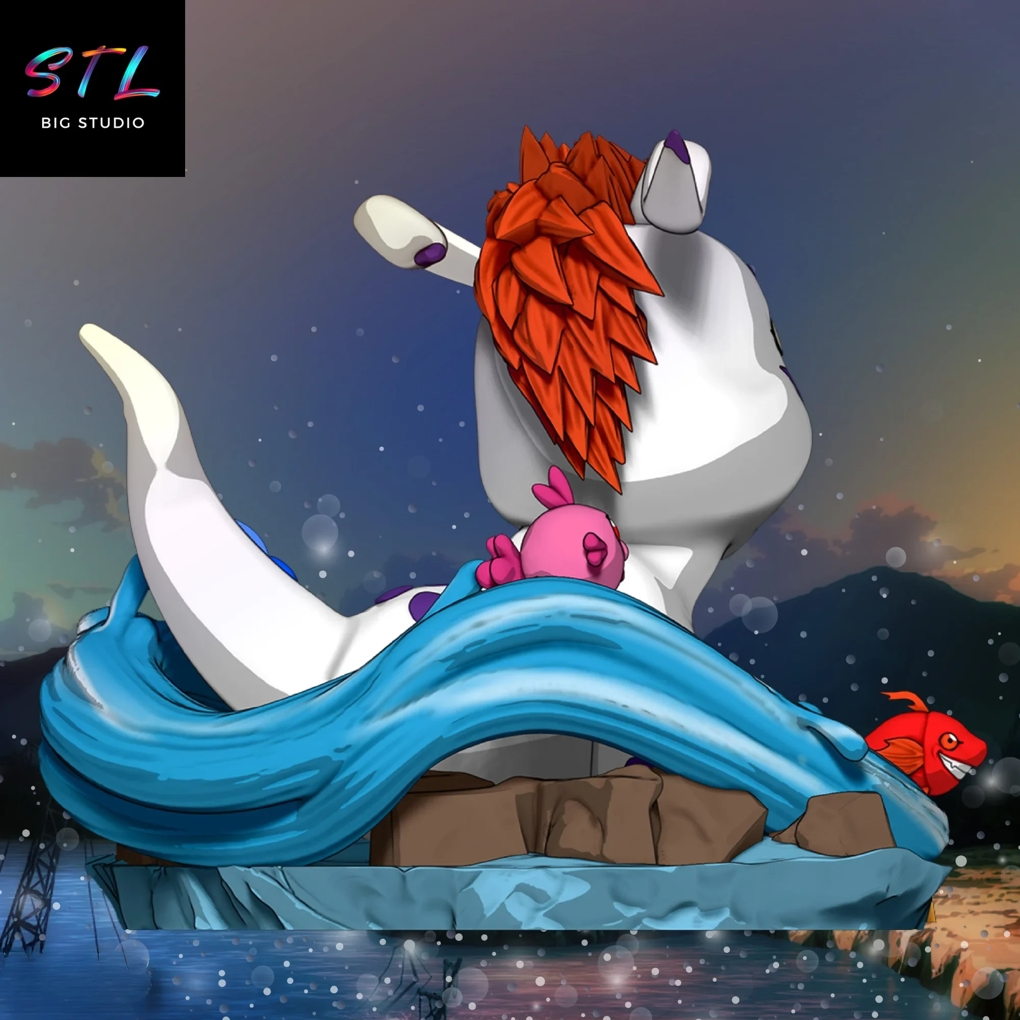 digimon adventure stl gomamon para impresion 3d digimon adventure stl gomamon para impresion 3d