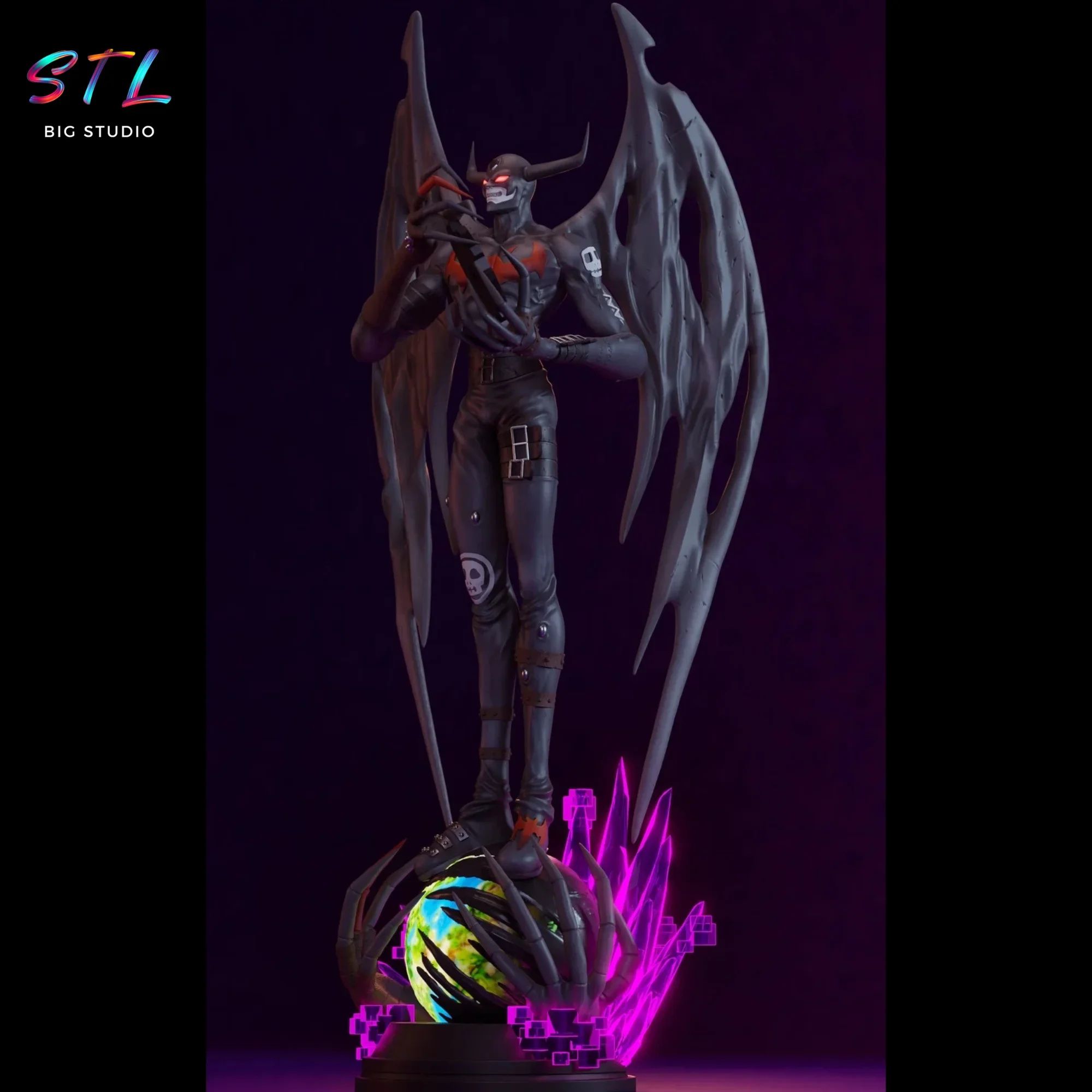 digimon stl devimon figura impresion 3d digimon stl devimon figura impresion 3d