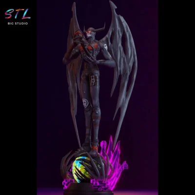 digimon stl devimon figura impresion 3d