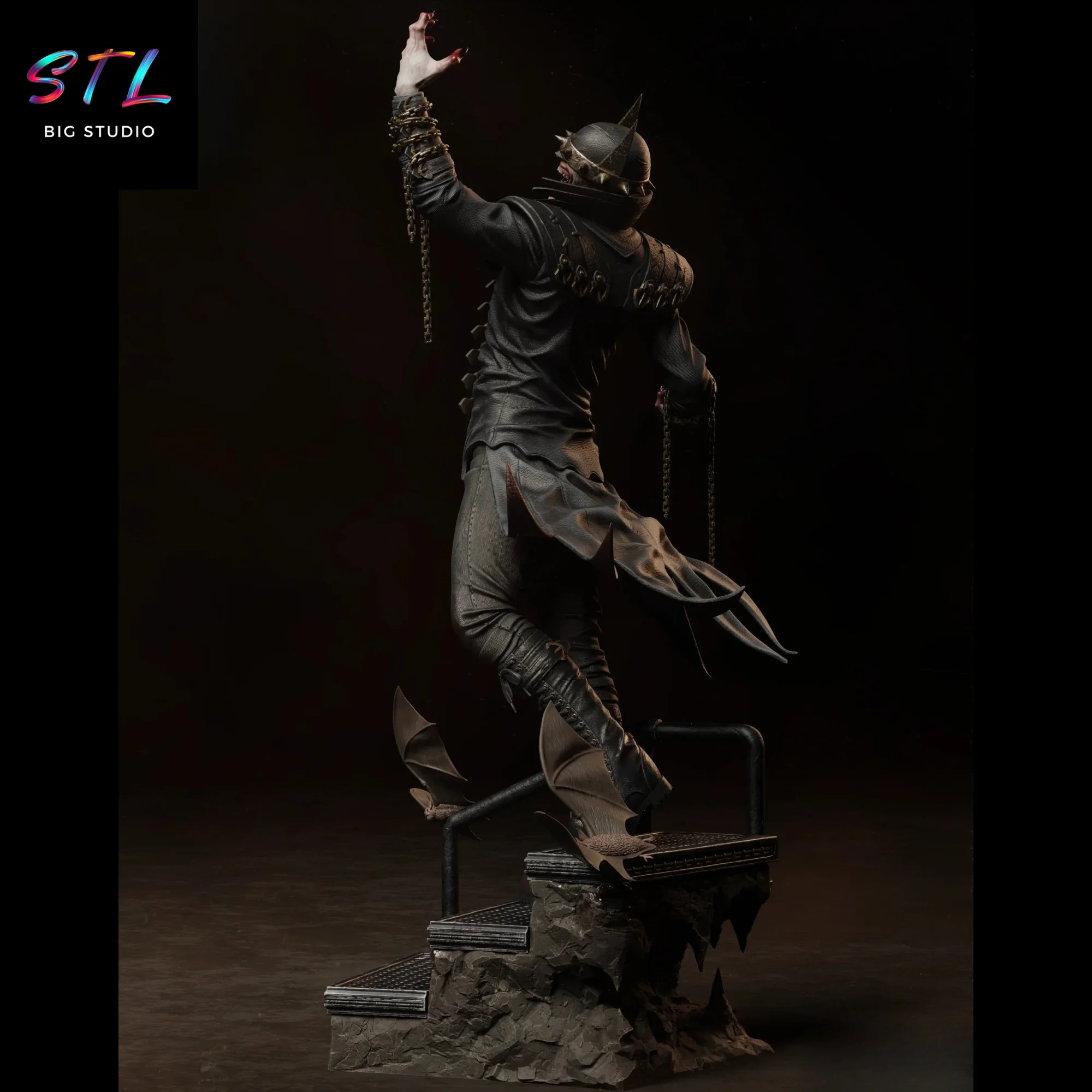 diorama Laughing Bat stl impresion 3d dc batman diorama Laughing Bat stl impresion 3d dc batman