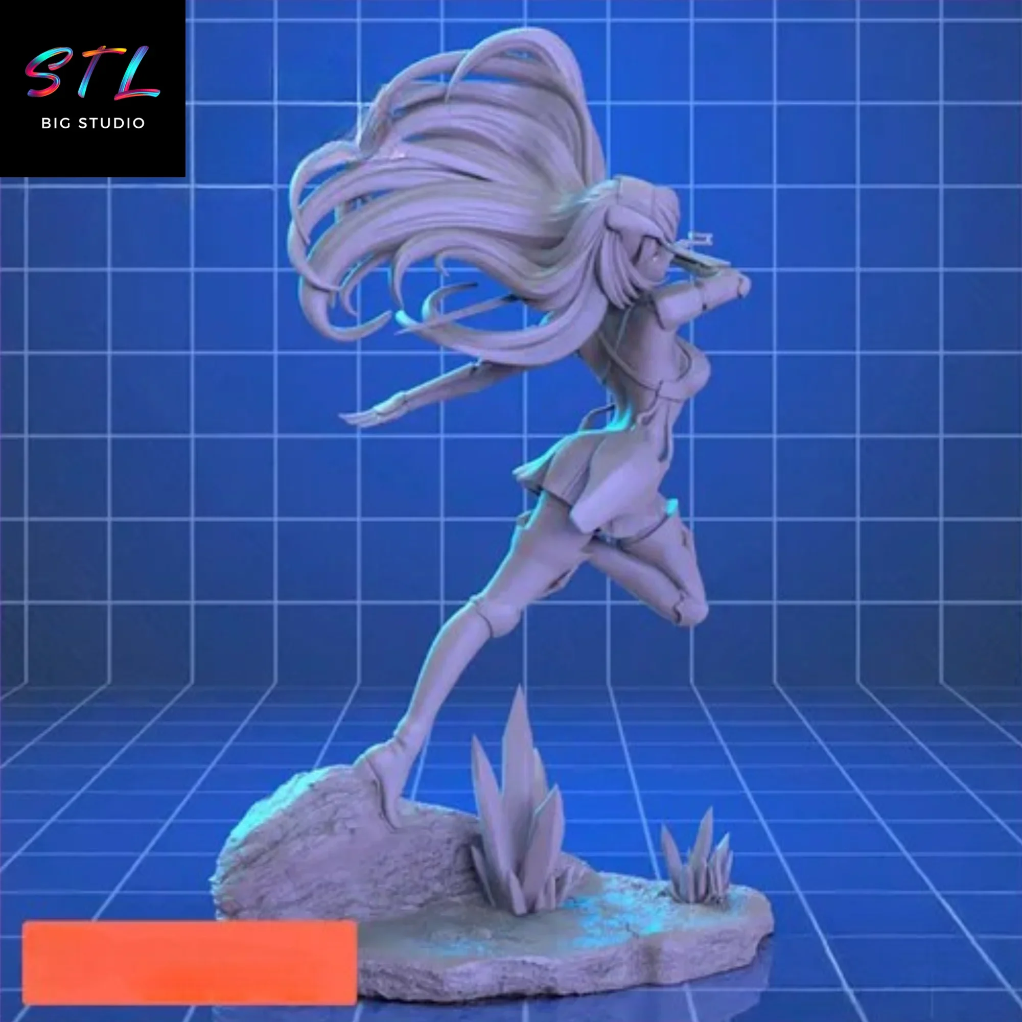 diorama ais wallenstein stl danmachi figura impresion 3d diorama ais wallenstein stl danmachi figura impresion 3d