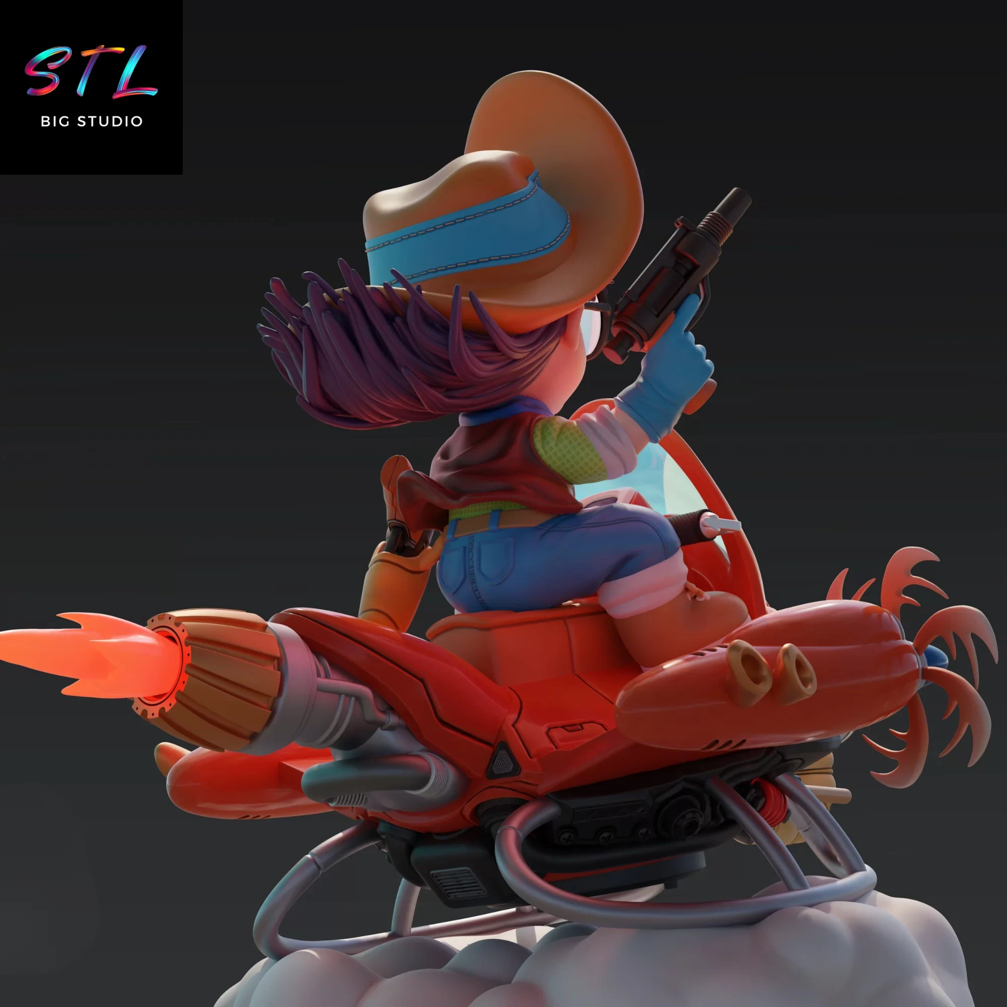 diorama arale stl dr slump imprimir 3d diorama arale stl dr slump imprimir 3d