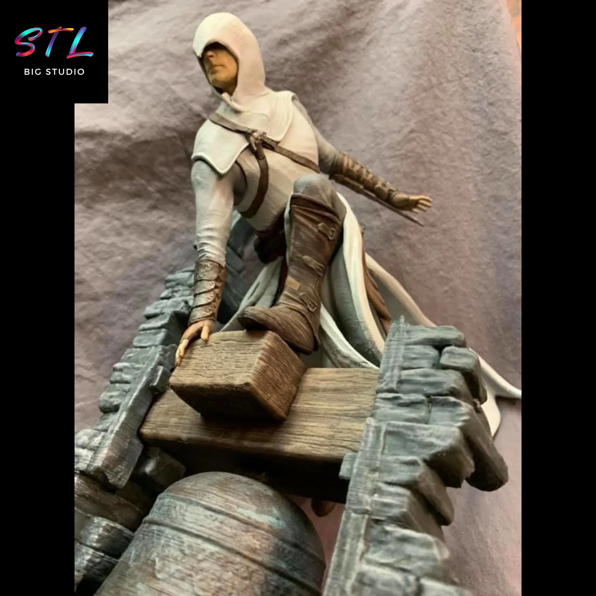 diorama assassins creed stl imprimir 3d figuras diorama assassins creed stl imprimir 3d figuras