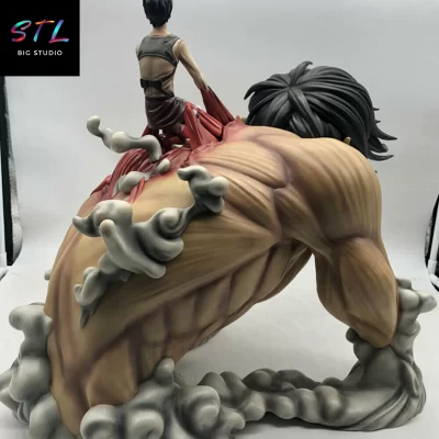 diorama ataque a los titanes stl