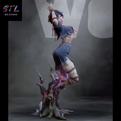 diorama ayakakashi stl silent hill figura para impresion 3d