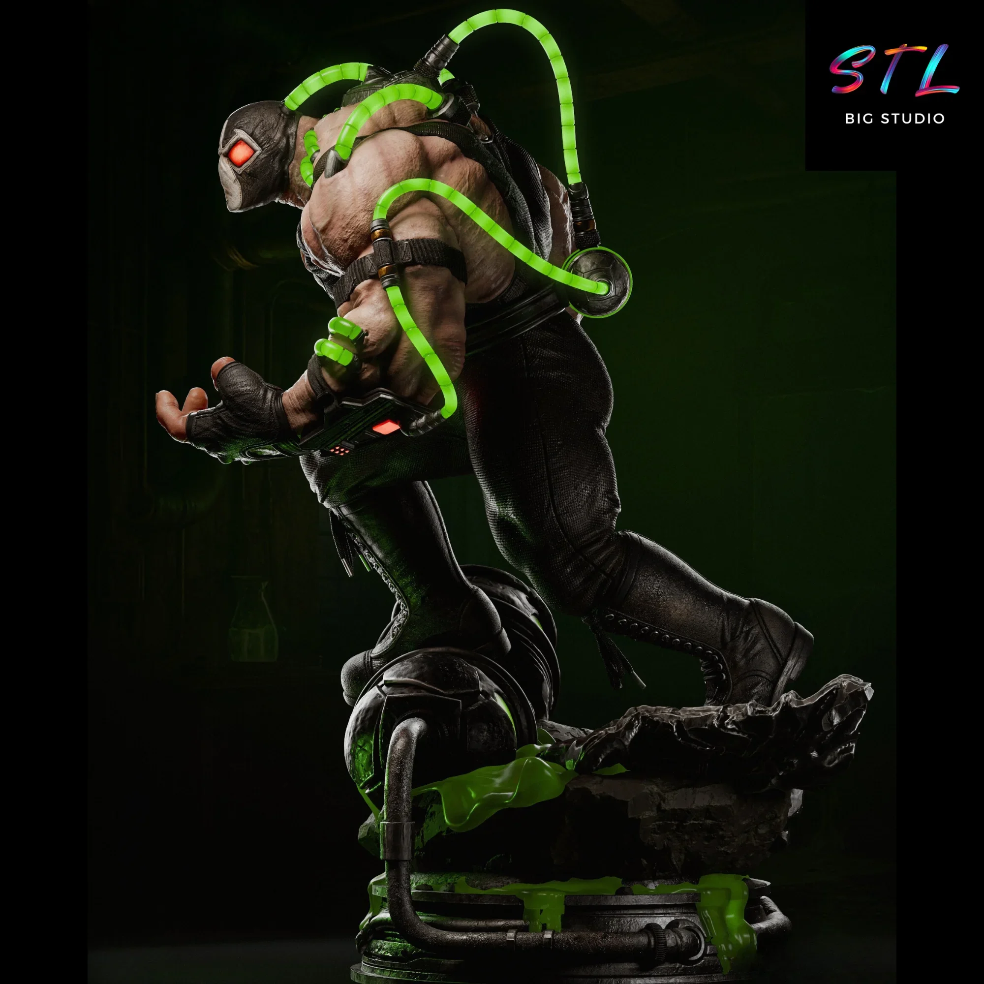 diorama bane stl impresion 3d figura batman dc diorama bane stl impresion 3d figura batman dc