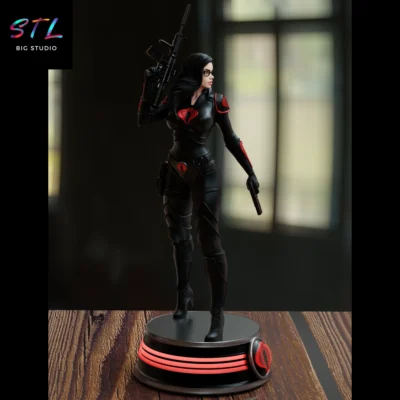 diorama baronesa stl G.I. Joe figura impresion 3d